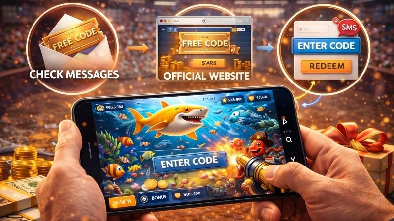 Cách nhận code bắn cá: Bí quyết săn quà tặng khủng mỗi ngày 2 cach-nhan-code-ban-ca