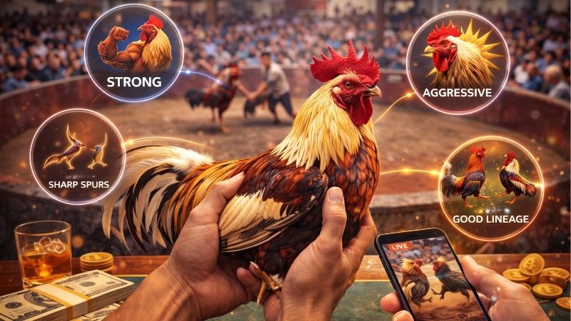 Kinh nghiệm chọn chiến kê: Cách xem tướng gà chọi bách chiến bách thắng 2 kinh-nghiem-chon-chien-ke